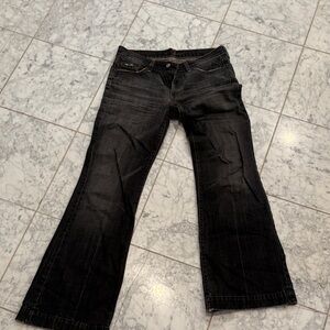7 For All Mankind Dark Wash Flare Jeans